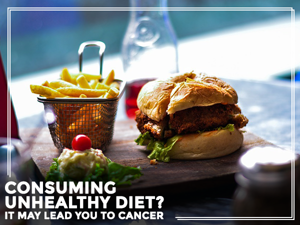Consuming Unhealthy Diet?  It may lead you to cancer