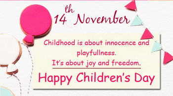Happy Children's Day - Newsletter