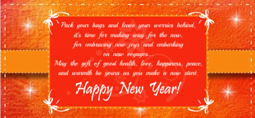 Happy New Year - Newsletter