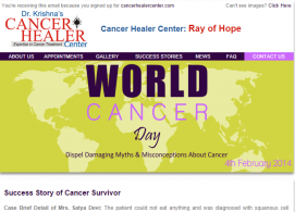 World Cancer Day - Newsletter